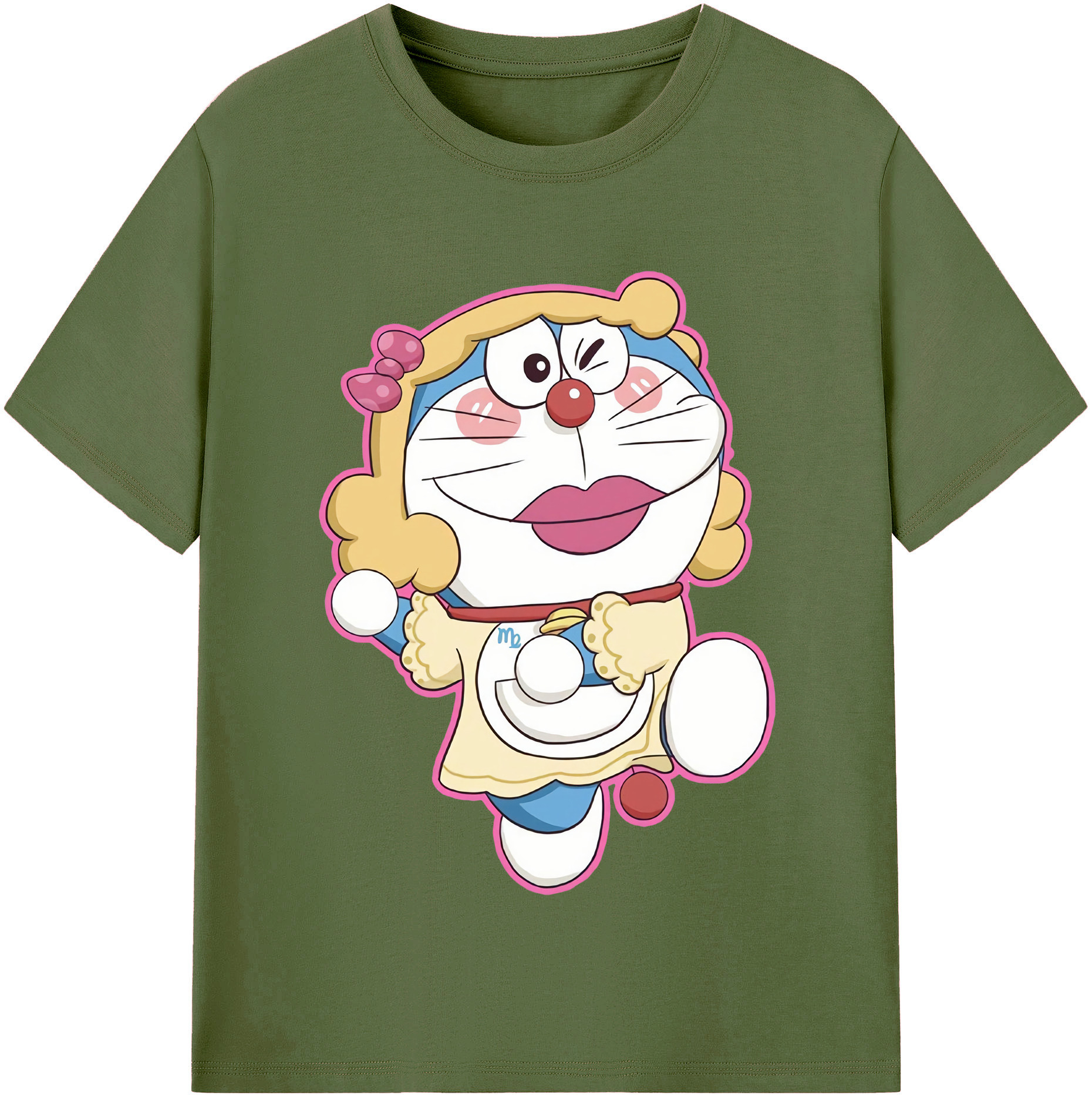 （画像用） ドラえもん Doraemon 綿100％半袖Tシャツ（フロントプリント）